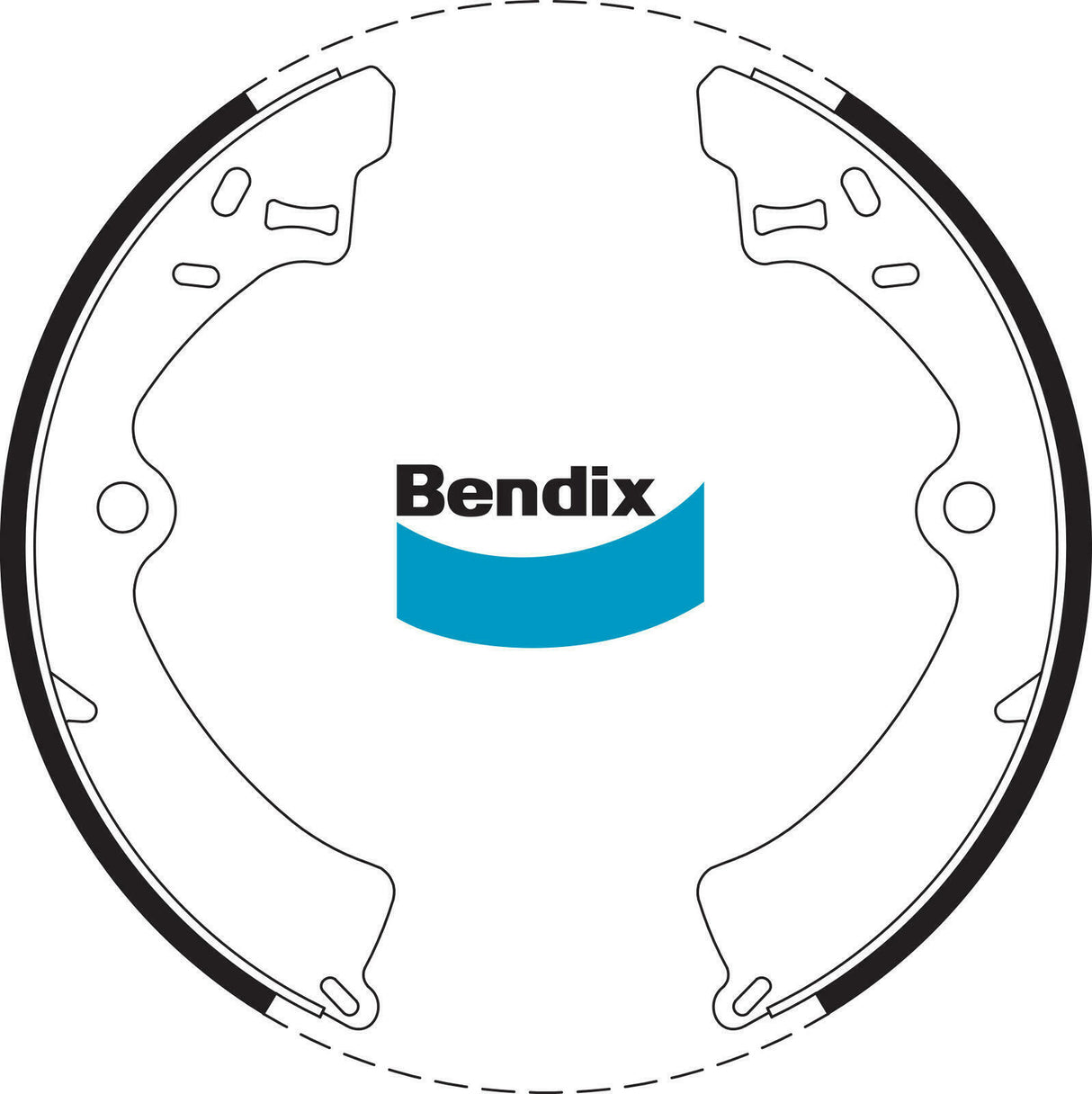 Bendix BS1627 Brake Shoe Set