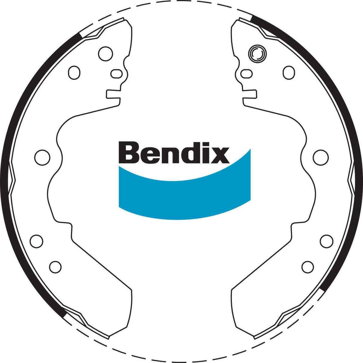 Bendix BS1662 Brake Shoe Set