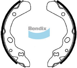Bendix BS1671 Brake Shoe Set