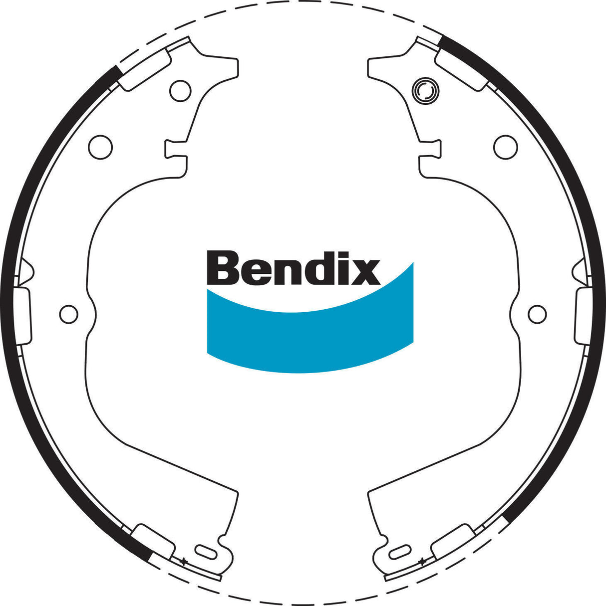 Bendix BS1678 Brake Shoe Set
