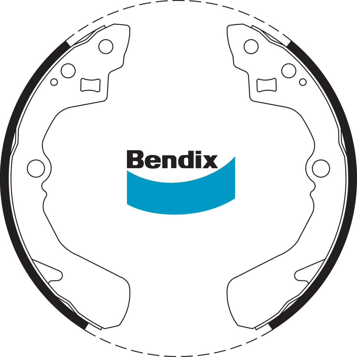 Bendix BS1682 Brake Shoe Set