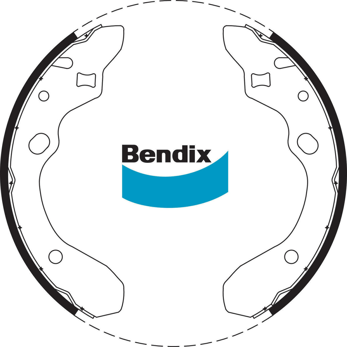 Bendix BS1685 Brake Shoe Set