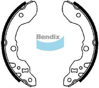 Bendix BS1691 Brake Shoe Set
