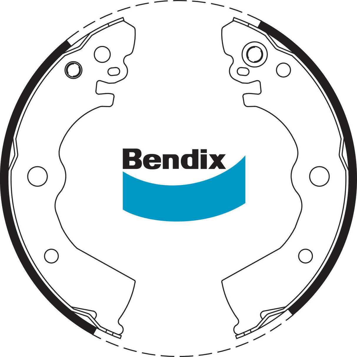 Bendix BS1697 Brake Shoe Set