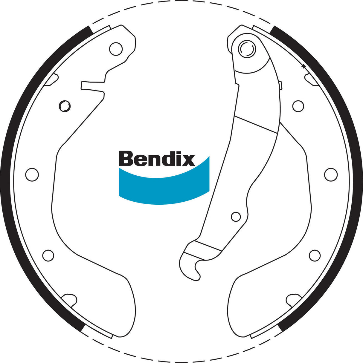 Bendix BS1710 Brake Shoe Set