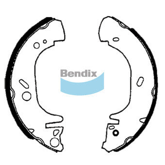 Bendix BS1737 Brake Shoe Set