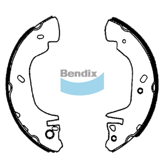 Bendix BS1738 Brake Shoe Set