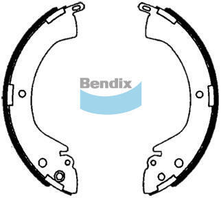 Bendix BS1760 Brake Shoe Set