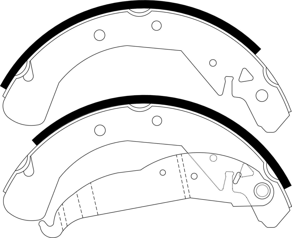 Bendix BS1788 Brake Shoe Set