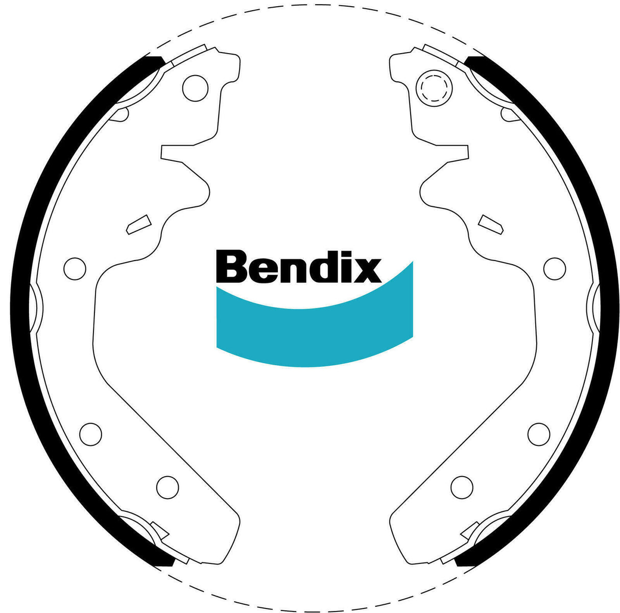 Bendix BS1789 Brake Shoe Set