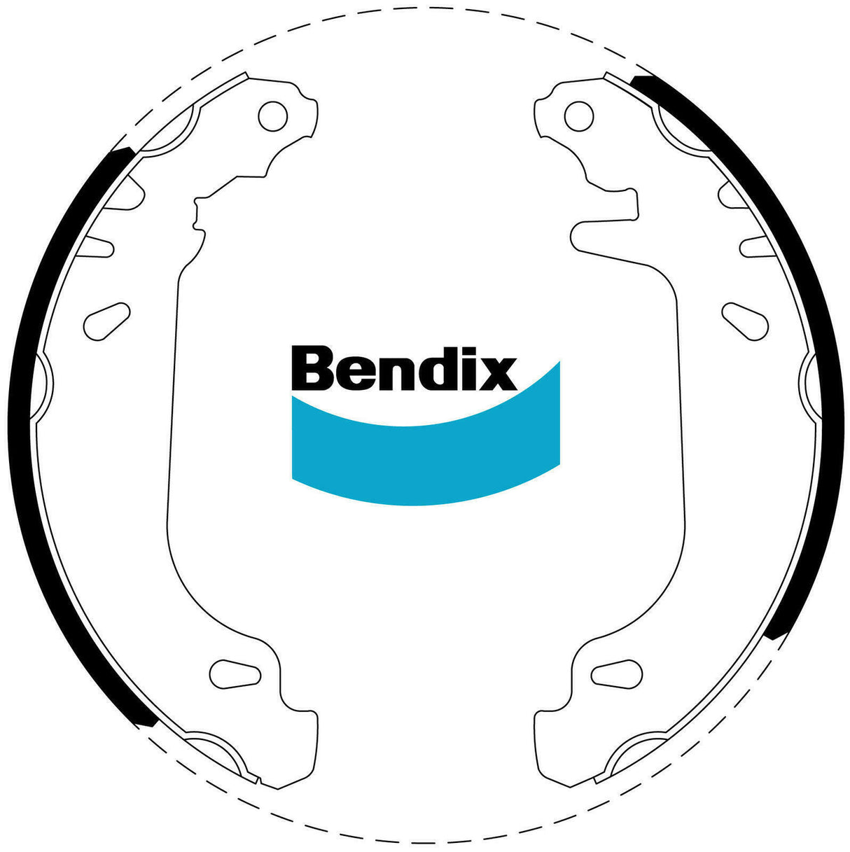 Bendix BS1804 Brake Shoe Set