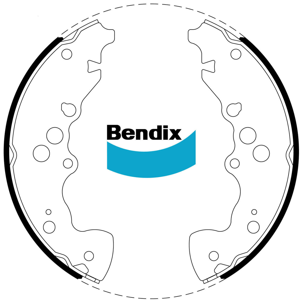 Bendix BS1869 Brake Shoe Set