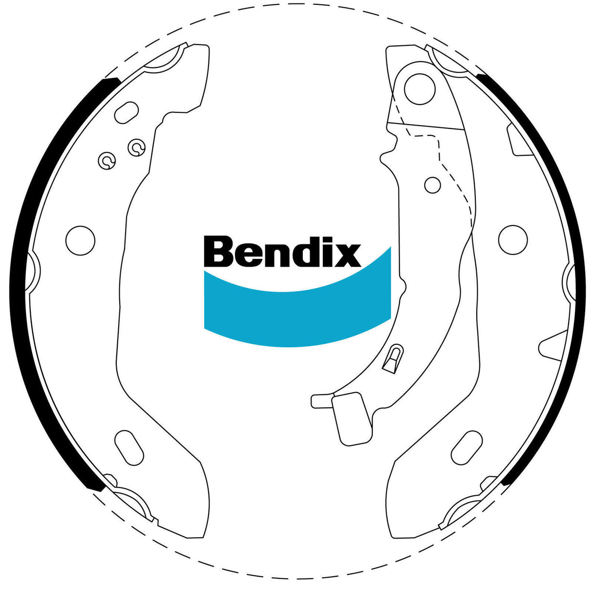 Bendix BS5016 Brake Shoe Set