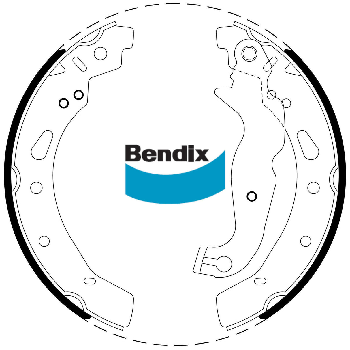 Bendix BS5022 Brake Shoe Set