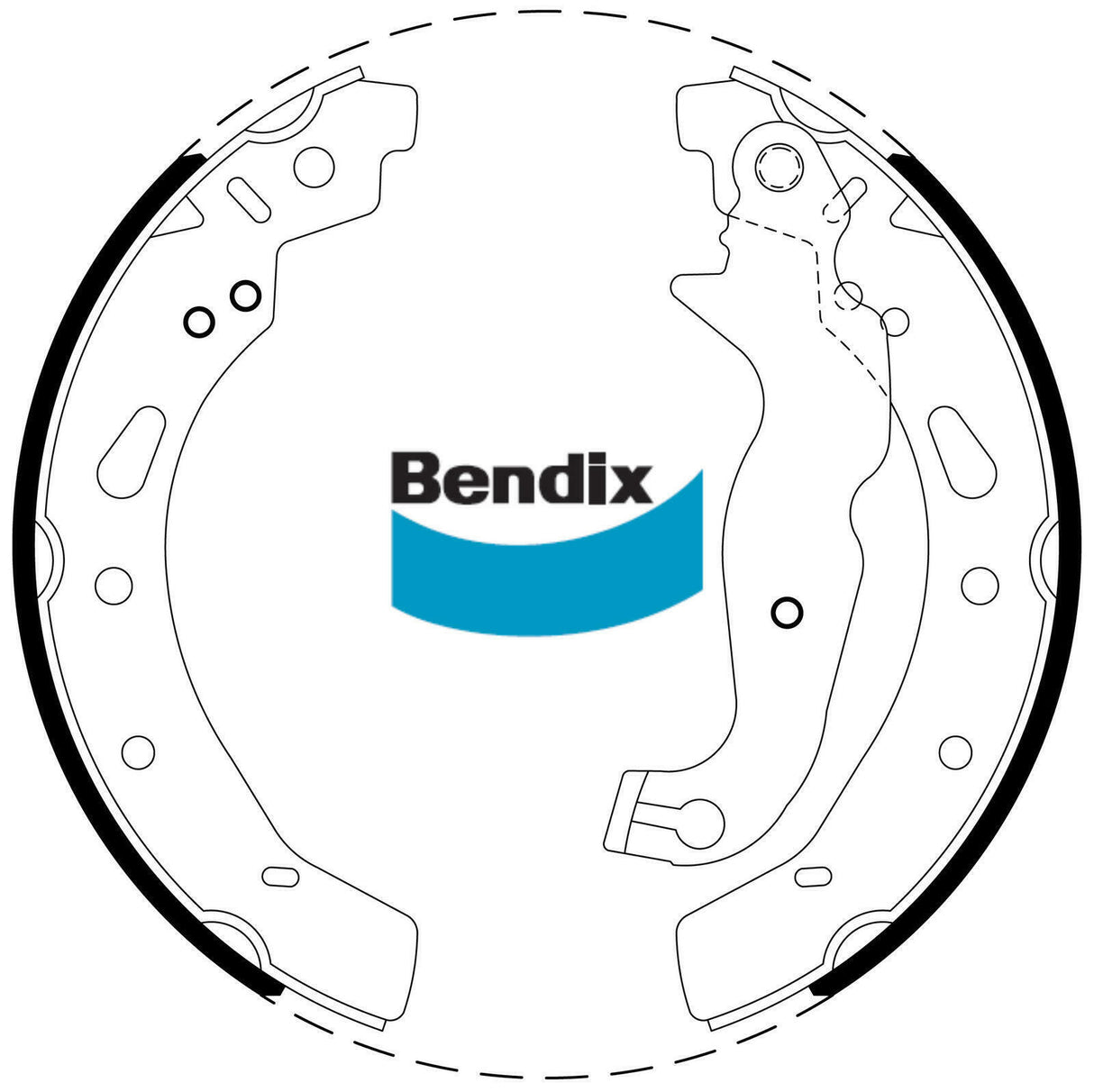 Bendix BS5022 Brake Shoe Set