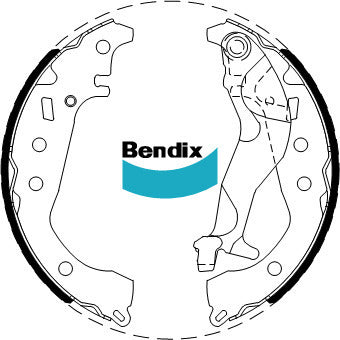 Bendix BS5276 Brake Shoe Set