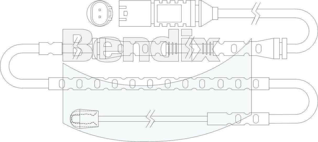 Bendix BWS1089 Electric Wear Sensor