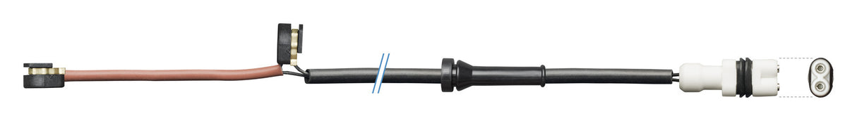 Brake Pads Wear Sensor Bendix BWS1118 for Porsche Boxster 987 Convertible 2.7LTP M97.20