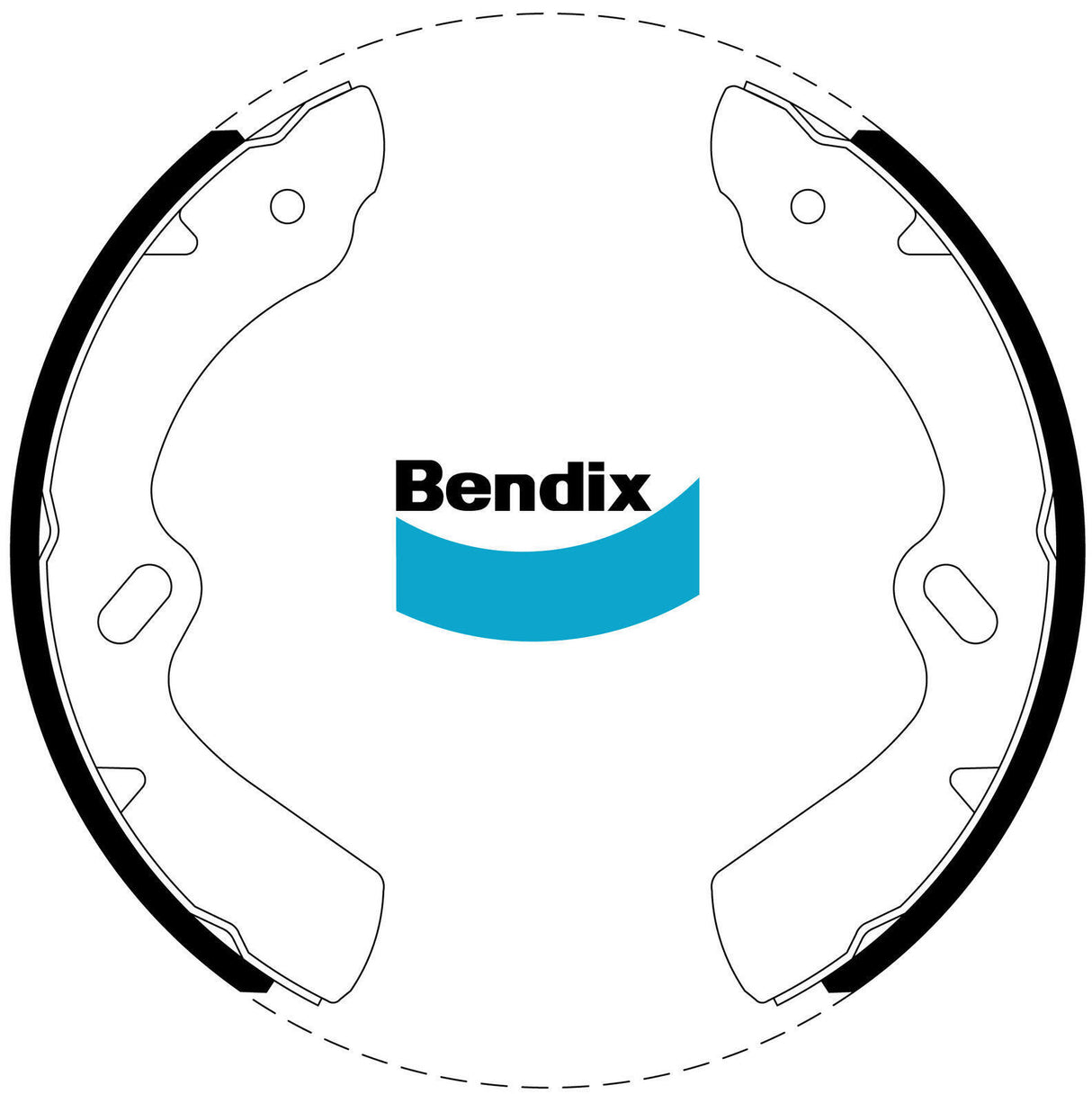 Bendix BS1733 Brake Shoe Set