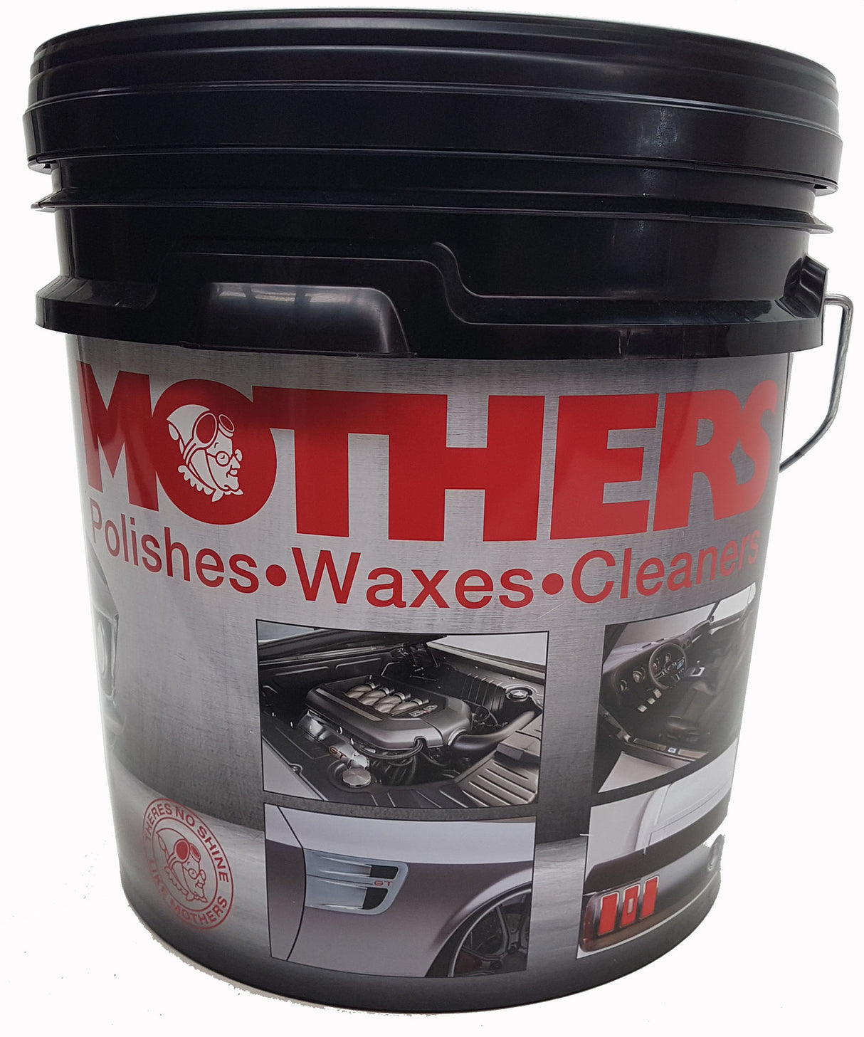Car Wash Bucket Mothers Polish Gift Pack with Mustang Graphic 65GB17
