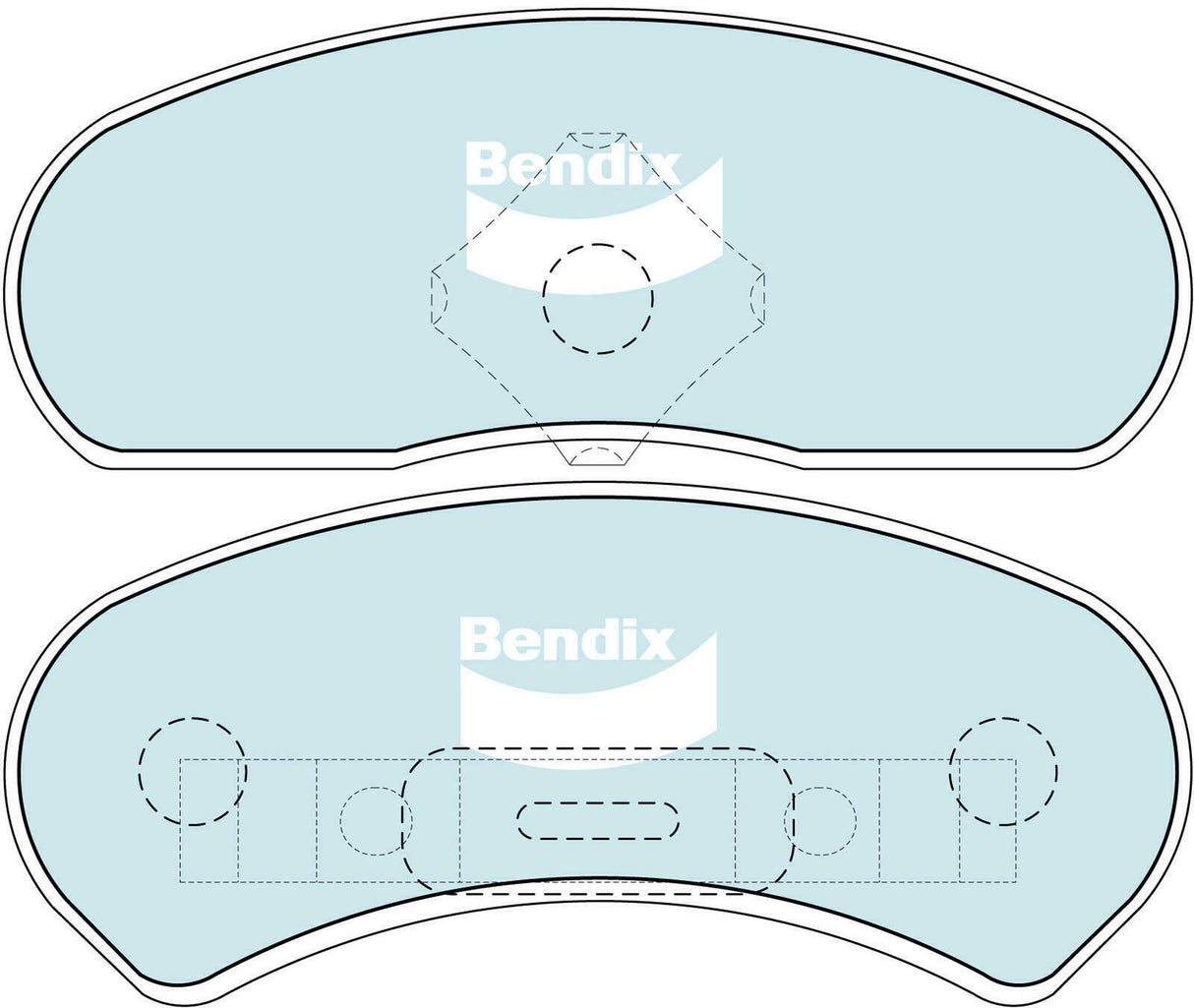 Bendix DB1046 General CT Disc Pad Set