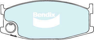 Bendix DB1057 General CT Disc Pad Set