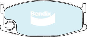 Bendix DB1057 General CT Disc Pad Set