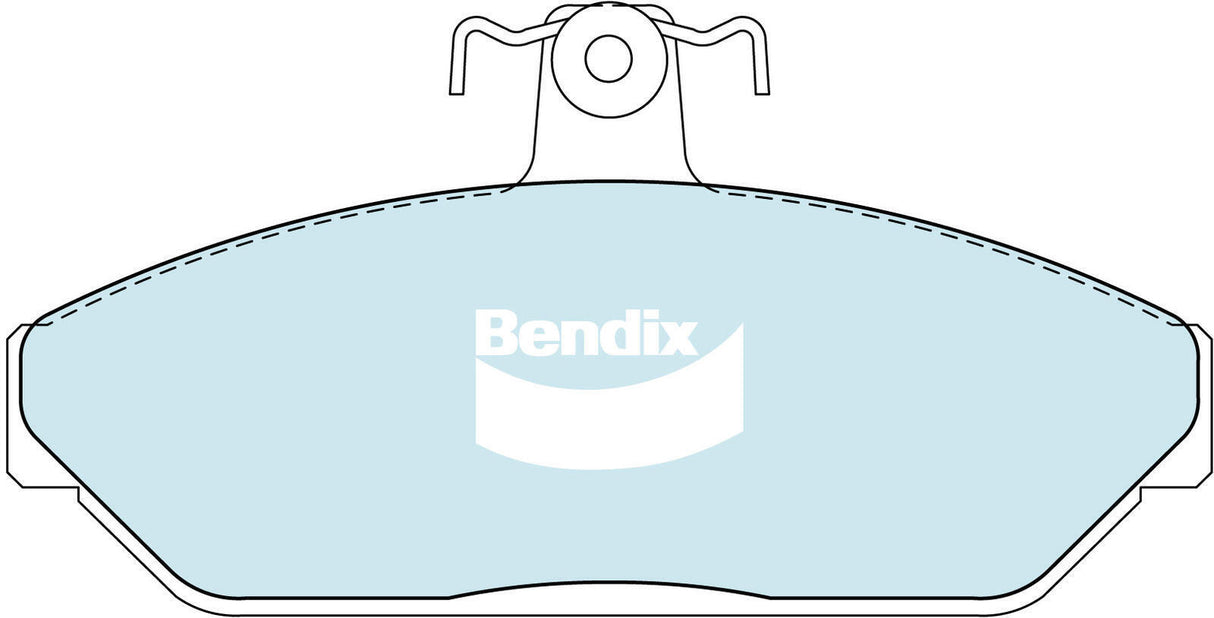 Bendix DB1075 General CT Disc Pad Set