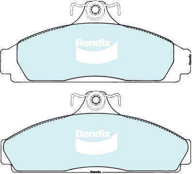 Bendix DB1076 General CT Disc Pad Set