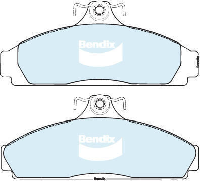 Bendix DB1076 General CT Disc Pad Set