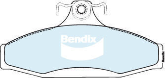 Bendix DB1088 General CT Disc Pad Set