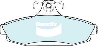 Bendix DB1098 General CT Disc Pad Set