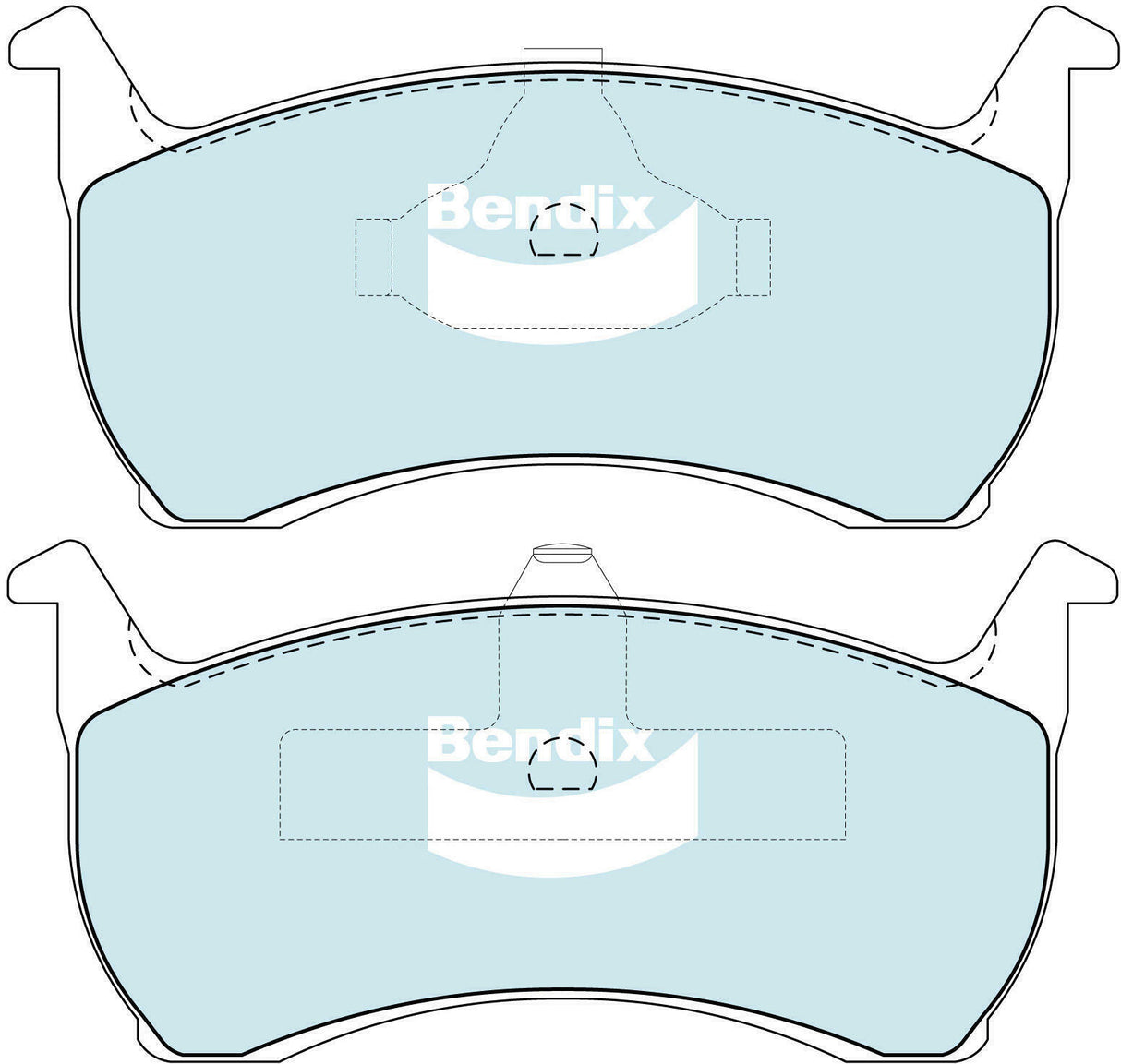 Bendix DB1108 Street Road Track Disc Pad Set