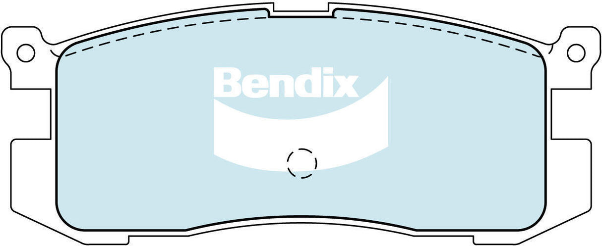 Bendix DB1115 General CT Disc Pad Set