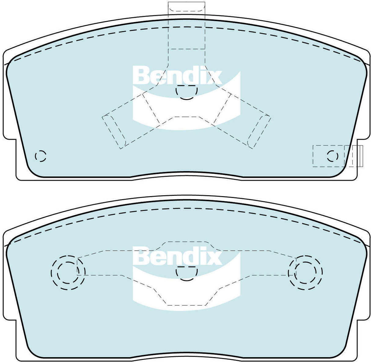 Bendix DB1125 General CT Disc Pad Set