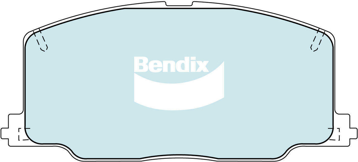 Bendix DB1129 General CT Disc Pad Set