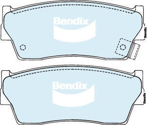 Bendix DB1134 4WD Disc Pad Set