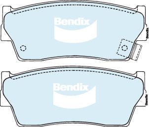 Bendix DB1134 Heavy Duty Disc Pad Set