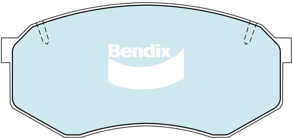 Bendix DB1141 Heavy Duty Disc Pad Set