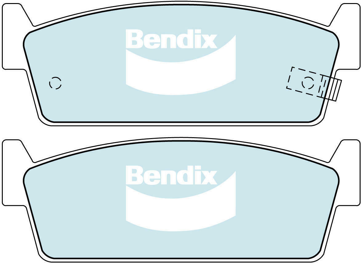 Bendix DB1144 General CT Disc Pad Set