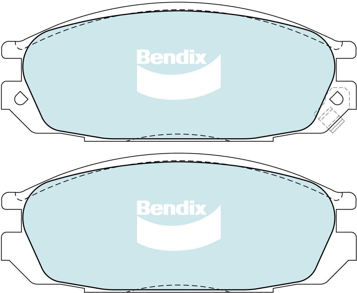 Bendix DB1146 4WD Disc Pad Set