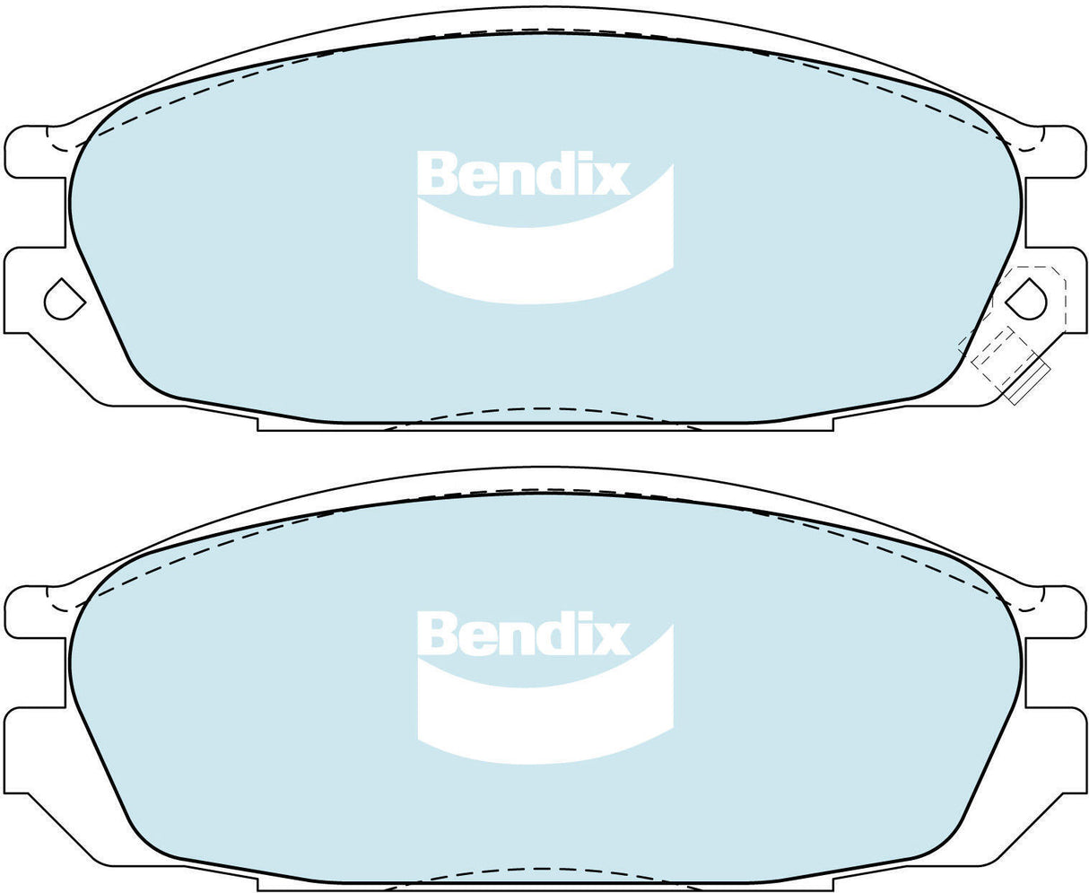 Bendix DB1146 4WD Disc Pad Set