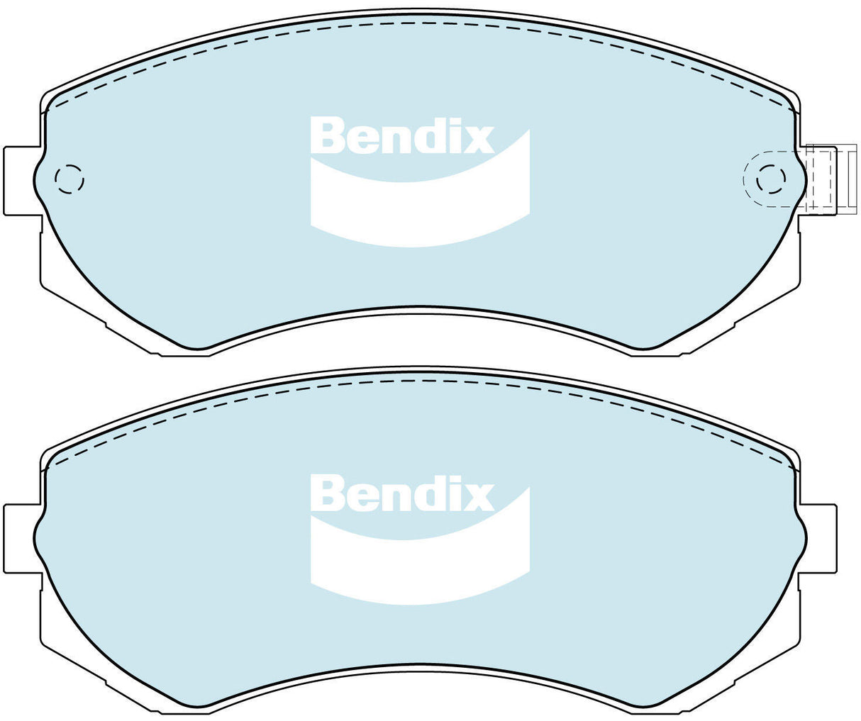 Bendix DB1148 General CT Disc Pad Set