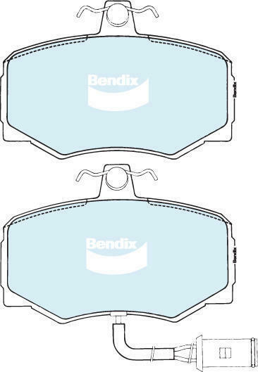 Bendix DB1153 General CT Disc Pad Set