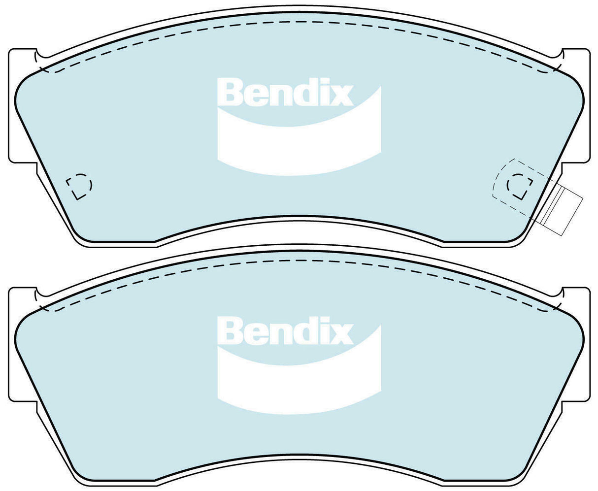 Bendix DB1155 General CT Disc Pad Set