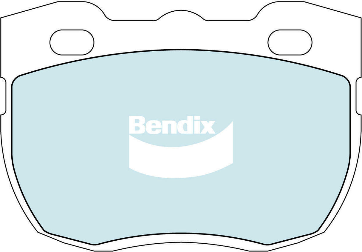 Bendix DB1176 Heavy Duty Disc Pad Set