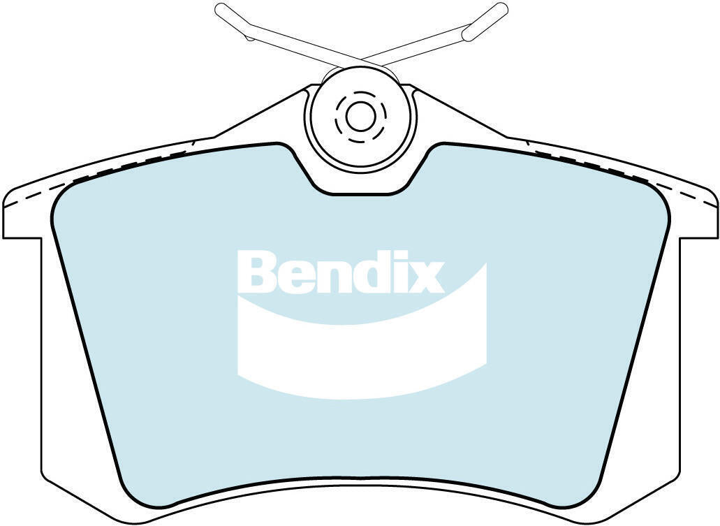Brake Pads General CT Front Bendix DB1192GCT for Audi A4 8ED B7 Avant TDI 2.0LTD T BRE