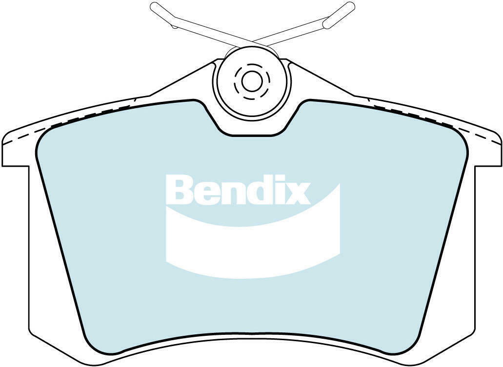 Brake Pads General CT Front Bendix DB1192GCT for Peugeot 307 3H SW 2.0LTP RFN (EW10J4)