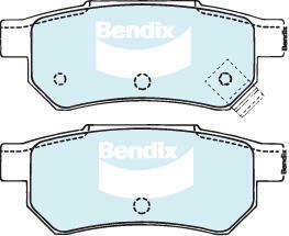 Bendix DB1195 General CT Disc Pad Set
