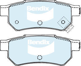 Bendix DB1195 General CT Disc Pad Set